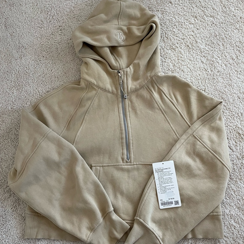 Lululemon Scuba Oversized Half-Zip Hoodie